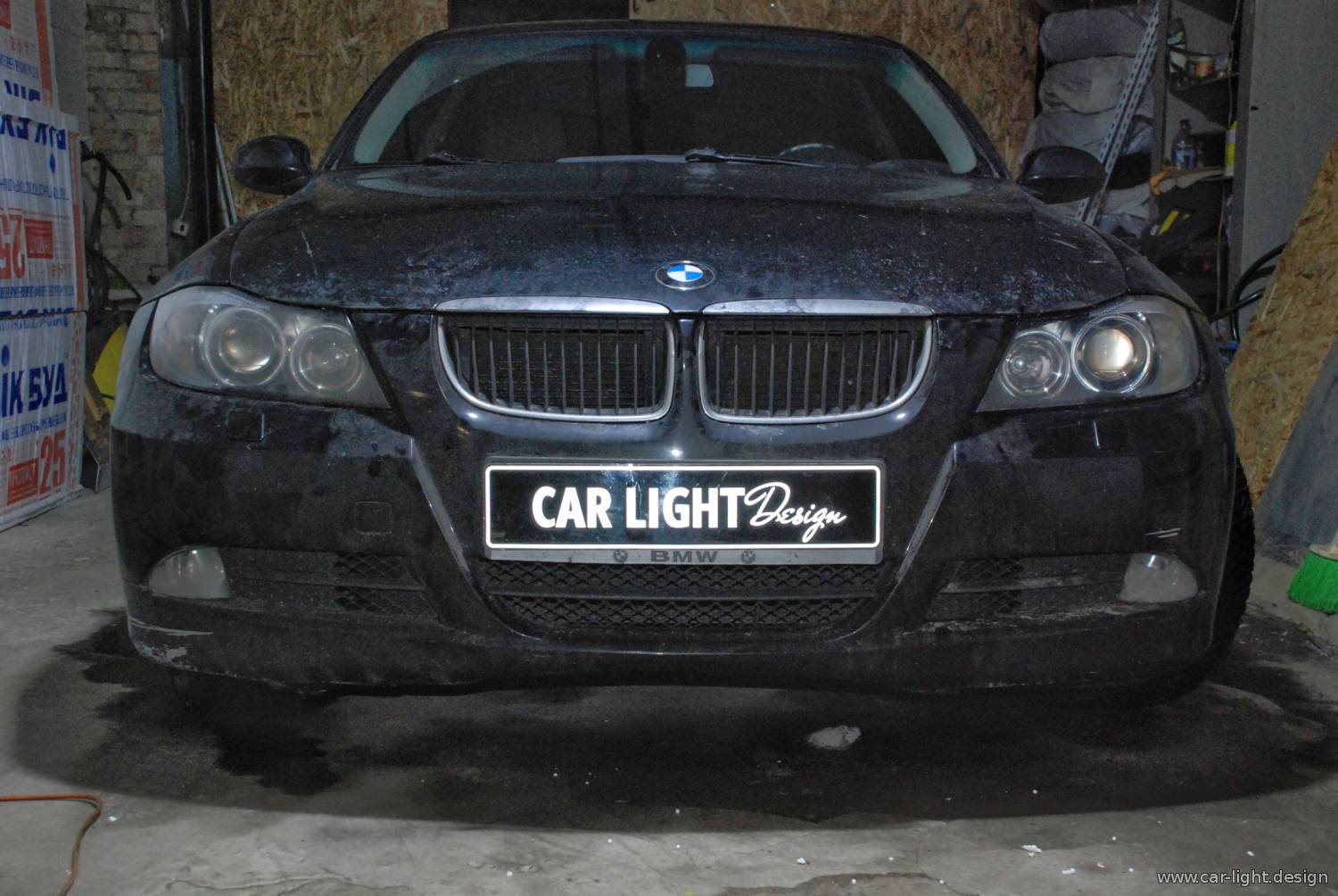 Снятие фары bmw e90