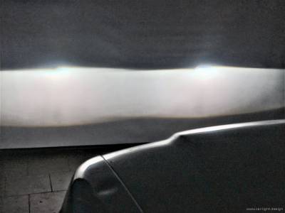 Ксеноновый свет фар Honda CR-V после модернизации