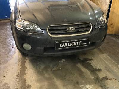 Subaru Outback после модернизации автосвета