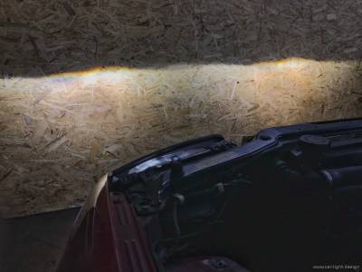 Свет оптики BMW после профилактической внутренней чистки