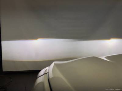 Свет от биксеноновых линз в оптике Hyundai