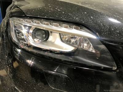 Фара Audi Q7 после восстановительного ремонта