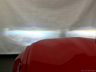 Проекция света от галогенных линз в фарах Chevrolet Camaro ZL1