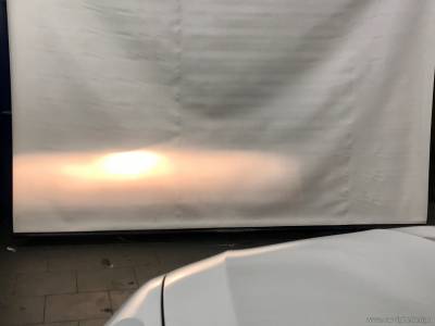 Проекция света от галогенных фар BMW e90 3-Series