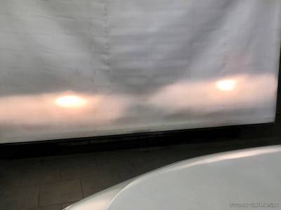 Проекция галогенного света от заводской комплектации фар BMW f30