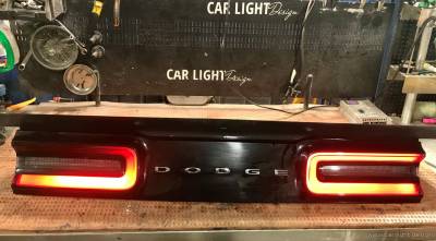 Извлеченная задняя светодиодная панель стоп фары автомобиля Dodge