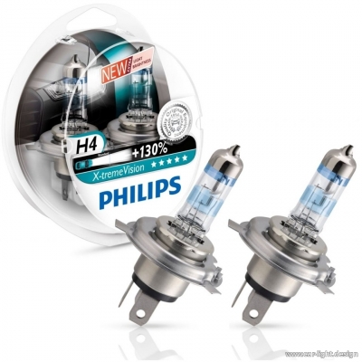 Philips H4 +130% X-Treme Vision
