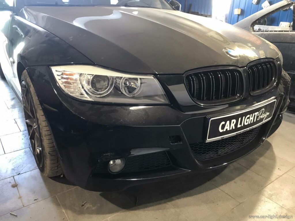 Встановлення ксенонового світла у галогенні фари BMW 3-Series e90