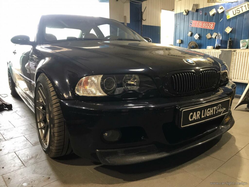 Встановлення нових стекол і профілактика фар BMW e46 M3