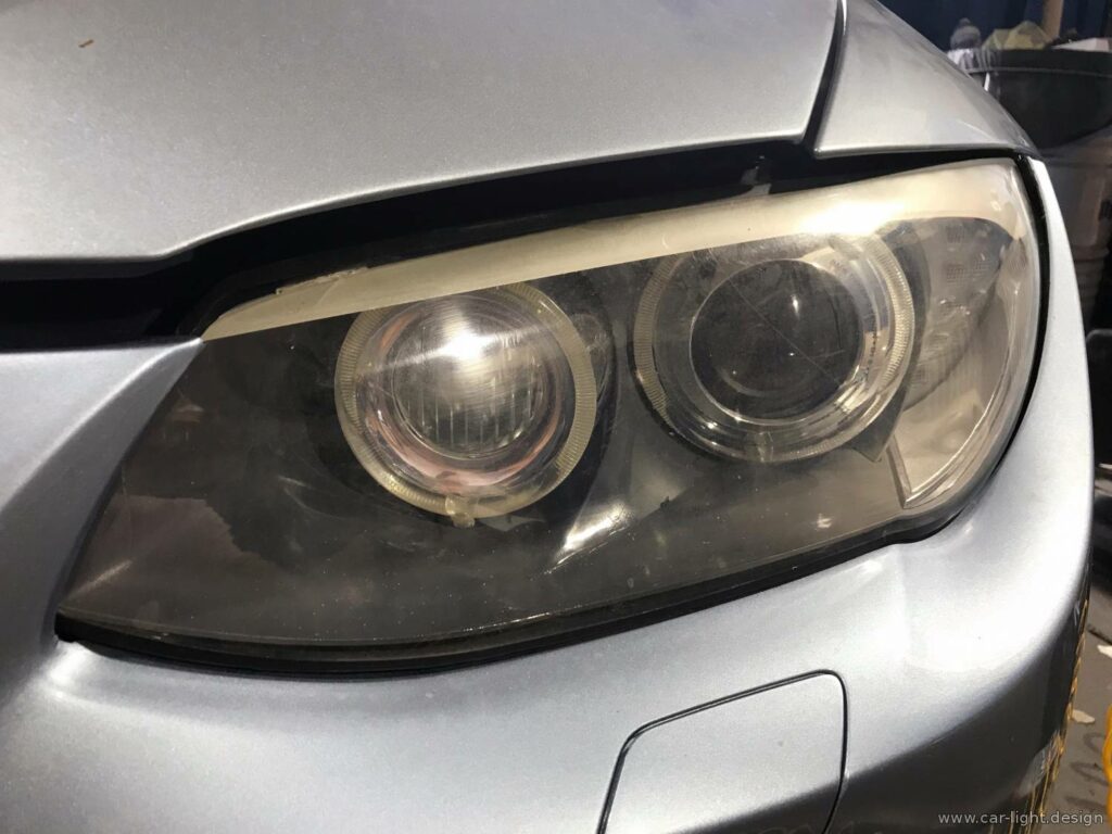 Фари BMW e92 до відновлення