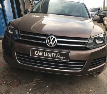 Миття фар зсередини Volkswagen Touareg 2 покоління