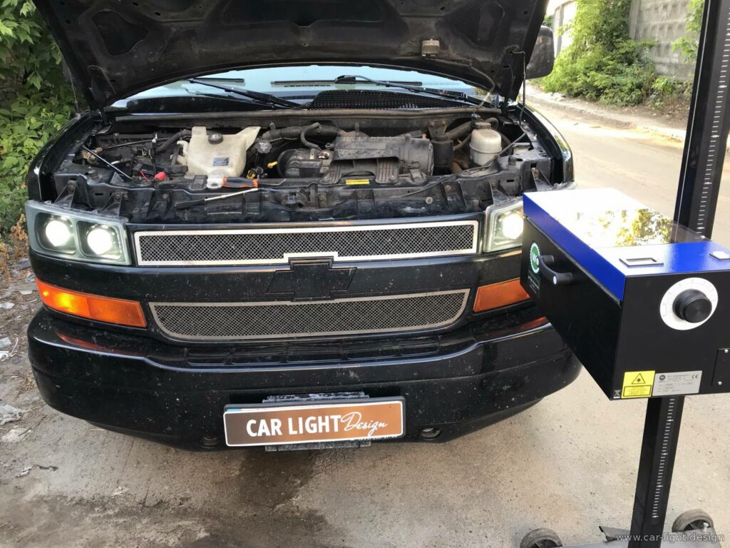 Регулювання світла фар Chevrolet Explorer