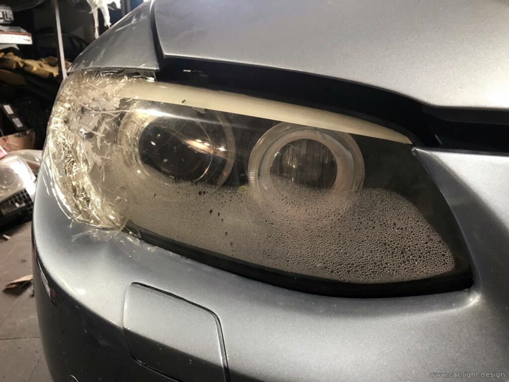 Фари BMW e92 до відновлення