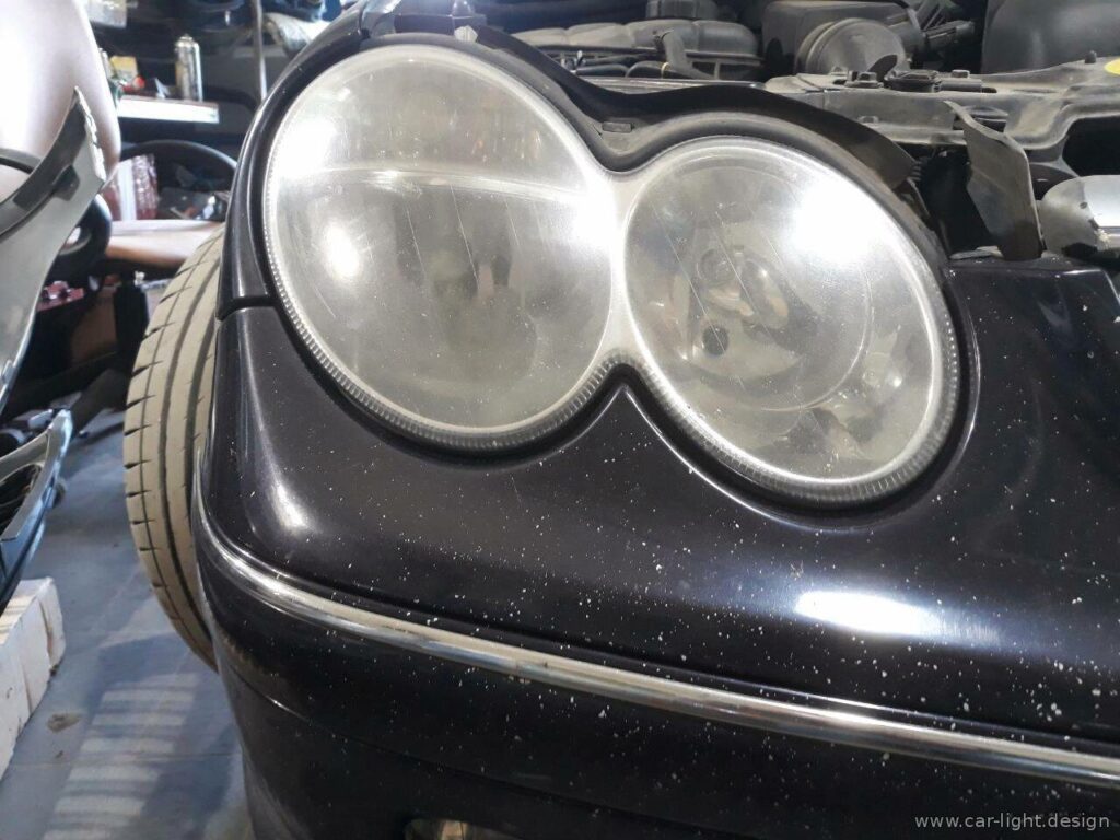 Фари Mercedes-Benz w210 до модернізації